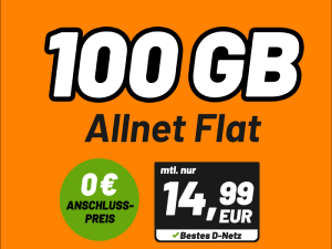 100-GB-Klarmobil Telekomnetz