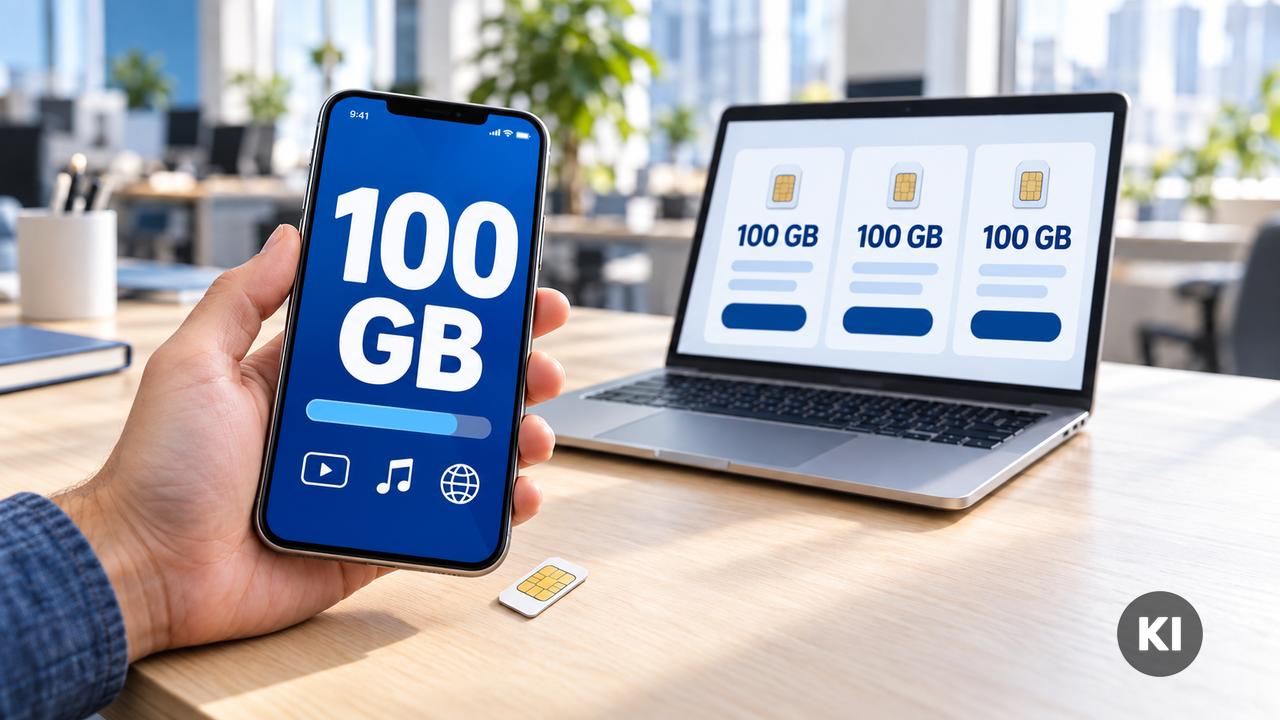 Zum Beitrag: Handytarife ab 100 GB Datenvolumen