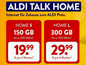 ALDI TALK Home als Homespot
