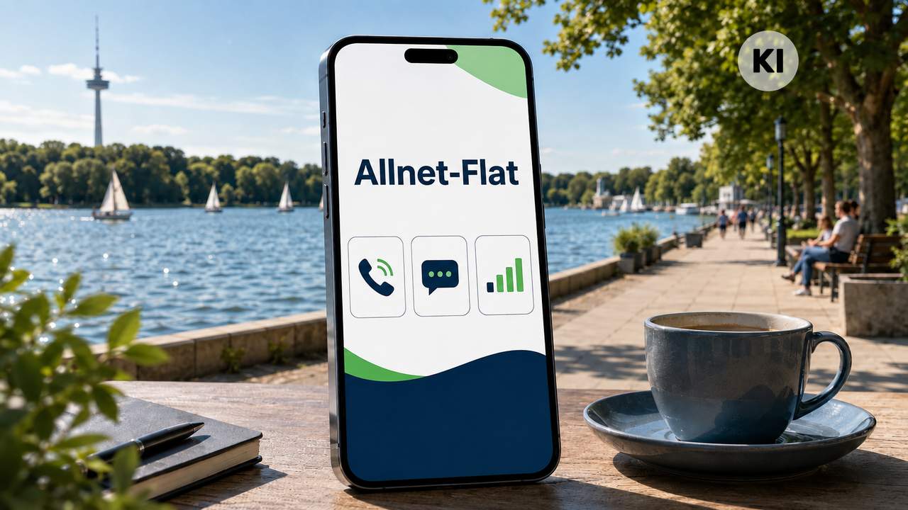 Allnet-Flat-Vergleich (KI-generiertes Symbolbild) Allnet-Flat-Vergleich (KI-generiertes Symbolbild)