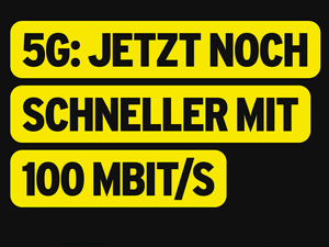 Zum Beitrag: congstar 5G-Speed-Option für 3 statt 5 € im Monat − jetzt mit bis zu 100 Mbit/s.