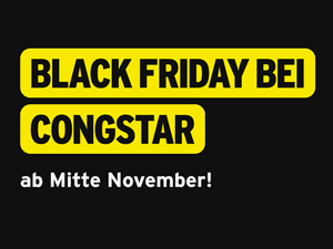 Zum Beitrag: congstar Black Friday Deal ab Mitte November 2024 − auch für Bestandskunden buchbar