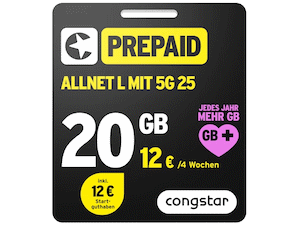 congstar Prepaid Allnet L