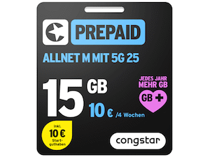 congstar Prepaid Allnet M