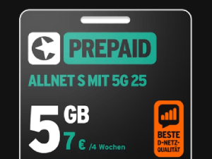Congstar Prepaid Allnet S 5GB