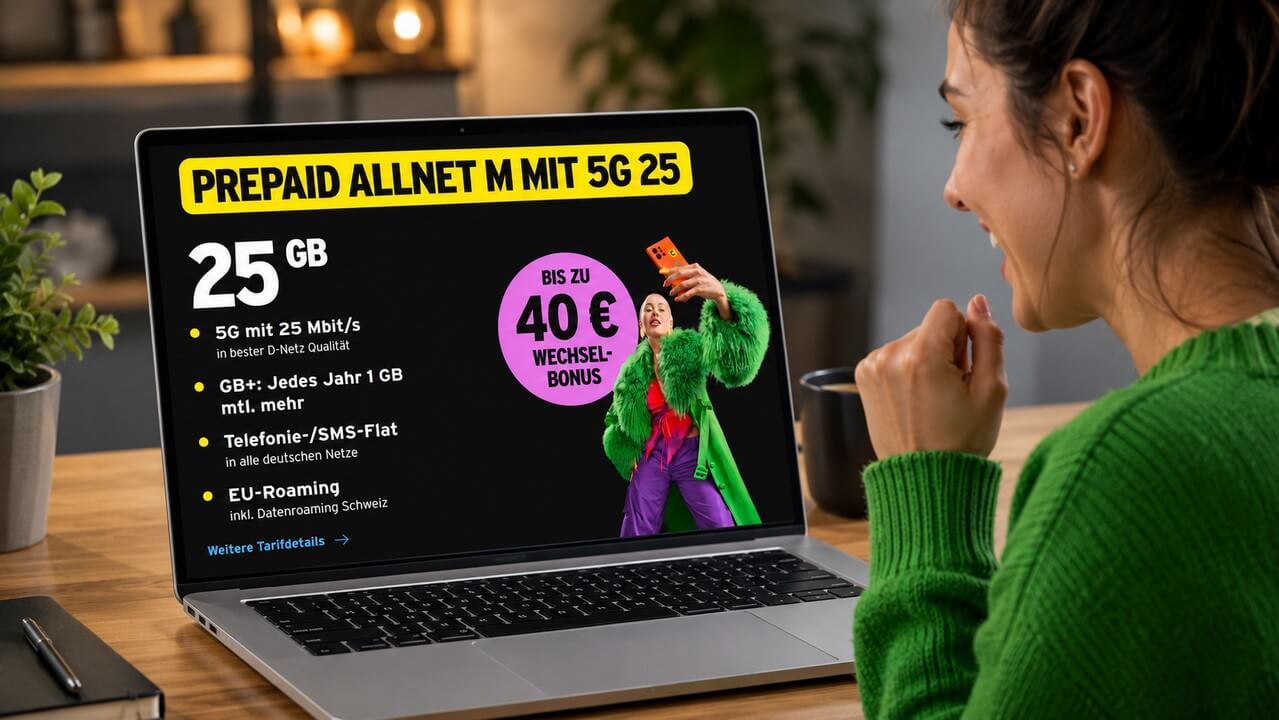 congstar Prepaid-Wechselbonus (40 Euro Aktion)
