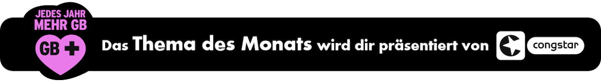 congstar Thema des Monats: GB Plus congstar Thema des Monats: GB Plus