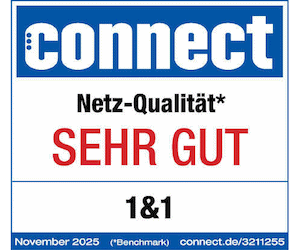 connect Benchmark (kein Test): 1&1-Netzqualität ist sehr gut connect Benchmark (kein Test): 1&1-Netzqualität ist sehr gut