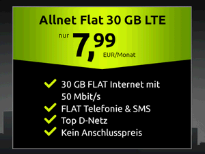 Zum Beitrag: crash Allnet-Flat mit 30 GB Datenvolumen im Vodafone-Netz für 7,99 € im Monat