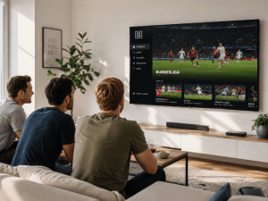 DAZN Fußballabend vor dem TV DAZN Fußballabend vor dem TV