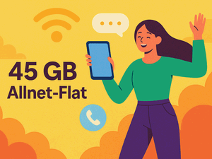 Drillisch mit 45 GB Allnet-Flat-Angebot