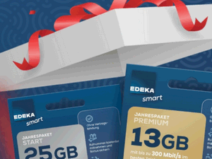 Zum Beitrag: EDEKA smart: Startpakete bis 30.6.2025 mit 30% Rabatt − vor allem Jahrespakete attraktiv