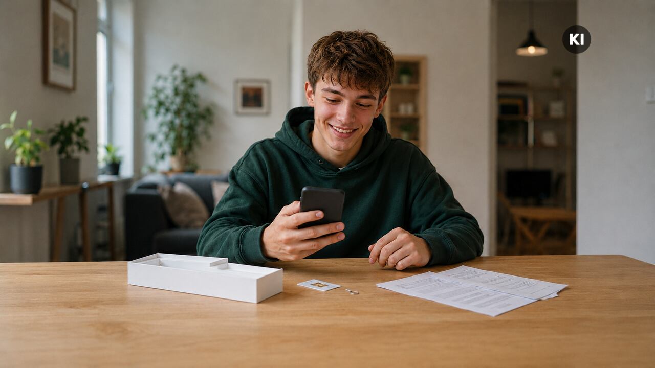 Erster eigener Handyvertrag
