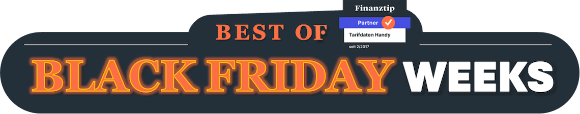 Finanztip Best of Black Friday Weeks in Kooperation mit TARIFFUXX Finanztip Best of Black Friday Weeks in Kooperation mit TARIFFUXX