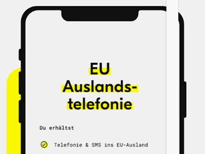 fraenk Auslandstelefonie dank EU-Option