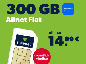 freenet 300 GB Flat im o2-Netz