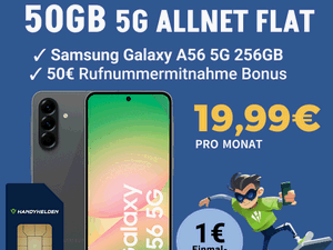 Zum Beitrag: Galaxy A56 mit Vertrag von freenet: Die 3 besten Angebote im Überblick