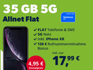 Telefónica Allnet-Flat 35 GB mit Apple iPhone Xr