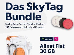 Zum Beitrag: Freenet: 30 GB Telekom Allnet-Flat inklusive Reise-Paket für Ø 6 € im Monat − dank 150 € Wechselbonus Zum Beitrag: Freenet: 30 GB Telekom Allnet-Flat inklusive Reise-Paket für Ø 6 € im Monat − dank 150 € Wechselbonus