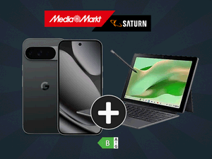 Zum Beitrag: Google Pixel 10 Pro XL + Acer Chromebook für 1 € zur o2 Unlimited Flat Max für 39,99 € im Monat über MediaMarkt (gesamt: 1.007 €)