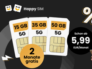 Happy SIM Black Week Tarife 2025