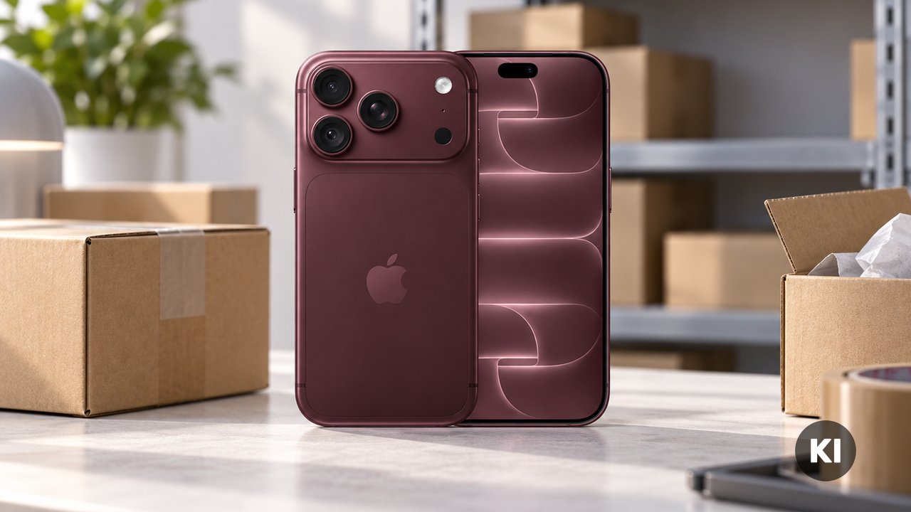 iPhone 18 Pro (Max) Lieferzeiten mit Vertrag: „Burgunder“ wird knapp