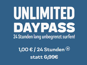 ja! mobil DayFlat Unlimited Aktion für 1 €