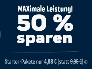 ja! mobil mit 50% Startpaket-Rabatt auf die SIM-Karte