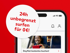 Zum Beitrag: Kaufland mobil: DayFlat unlimited gratis statt 6,99 € – bis 8.5.2025 aktivierbar