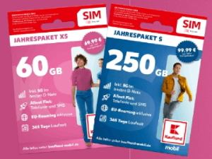 Kaufland mobil Jahrespakete