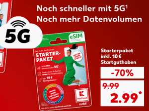 Zum Beitrag: Kaufland mobil Starterpaket Aktionen im Überblick