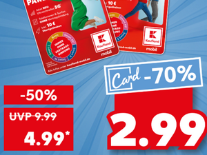 Zum Beitrag: Kaufland mobil Starterpaket Aktionen im Überblick