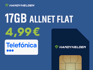 Klarmobil Allnet-Flat 17 GB (Telefónica-Netz) für 4,99 € bei den Handyhelden Klarmobil Allnet-Flat 17 GB (Telefónica-Netz) für 4,99 € bei den Handyhelden