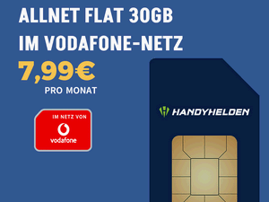 Zum Beitrag: Klarmobil: 30 GB Allnet-Flat [5G] im Vodafone-Netz für 7,99 € im Monat