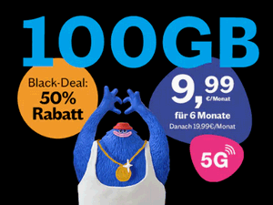 Lebara mit 100-GB-Black-Week-Tarif ab 9,99 € im Monat