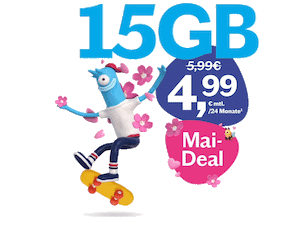 Zum Beitrag: 15 GB Lebara Allnet-Flat [5G] für 4,99 € im Monat