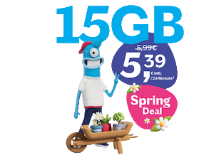 Zum Beitrag: 15 GB Lebara Allnet-Flat [5G] ab 5,39 € im Monat (Ø: ab 5,18 €)