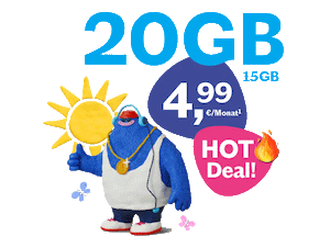 Zum Beitrag: Lebara: 20 GB Allnet-Flat für 4,99 € im Monat dank Sommeraktion