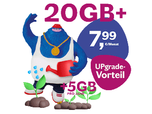 Zum Beitrag: Lebara HELLO! 20 GB UP für 7,99 € im Monat – und Jahr für Jahr 5 GB Datenvolumen zusätzlich