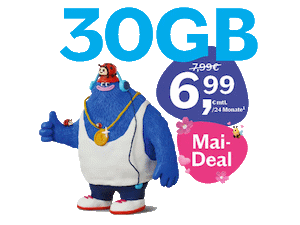 Lebara 30 GB für 6,99 € im Monat