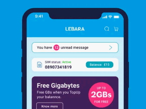 Lebara App-Bonus