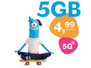 Zum Beitrag: Lebara Prepaid-Tarife im Vergleich: 5 GB Allnet-Flat für 4,99 € − und 5G verfügbar