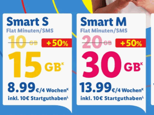 Zum Beitrag: LIDL Connect mit Verbesserung: Mehr Datenvolumen ab 7.1.2025 − als Reaktion auf ALDI TALK