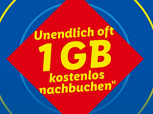 Zum Beitrag: LIDL Connect Unlimited Flats on Demand − künftig als 1-Euro-Zubuchoption mit mehr Datenvolumen (wie bei ALDI TALK)