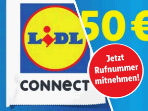 Zum Beitrag: LIDL Connect mit 50 € Wechselbonus