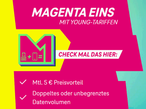 Magenta Mobil Young L + Magenta-EINS-Vorteil als Unlimited-Flat