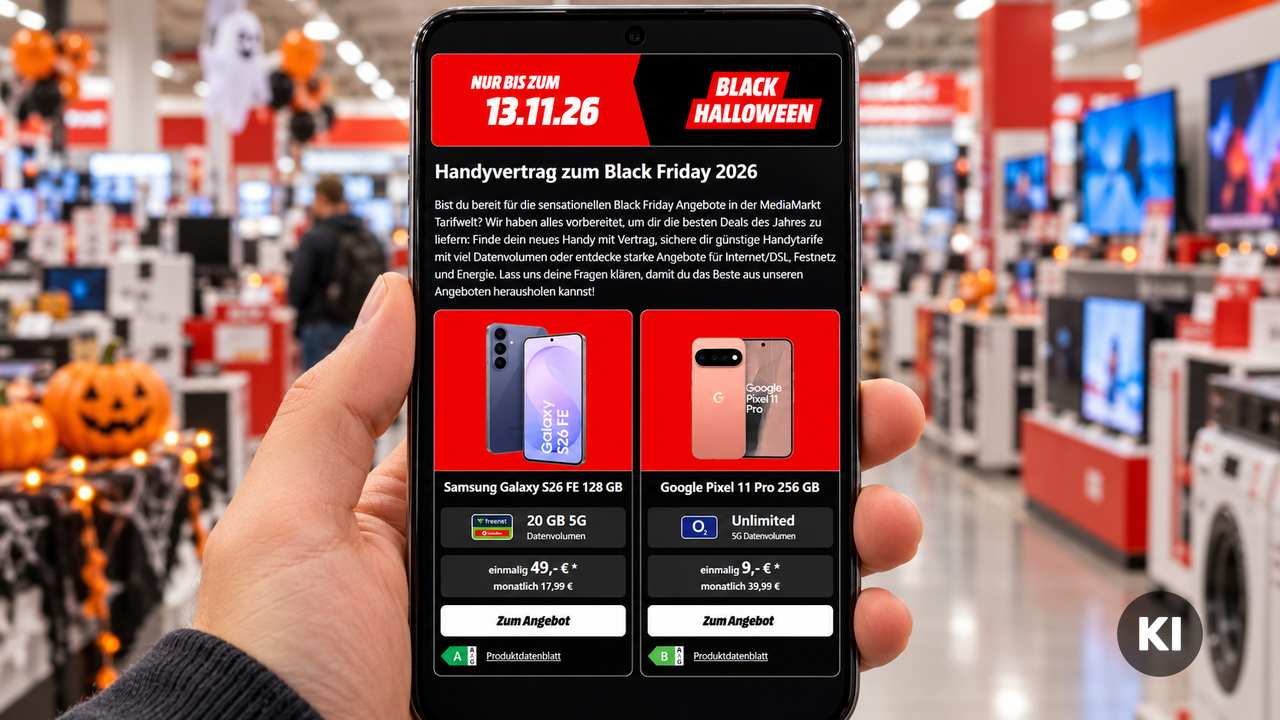 MediaMarkt „Black Halloween“-Deals