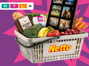 Netto RTL+ Einkaufskorb