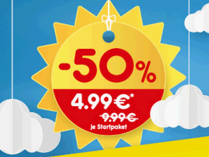 NettoKOM Prepaid-Startpaket Aktion für 4,99 €
