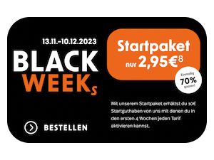 NORMA Connect Startpaket für 2,95 € zur Black Week